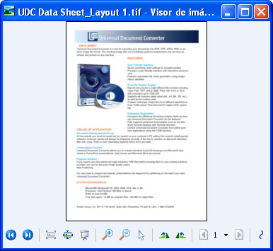 Documento convertido en el Visor de imágenes y fax de Windows.